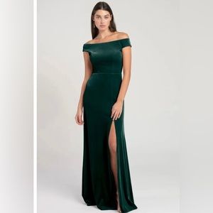 Jenny Yoo Rhea Velvet Size 12